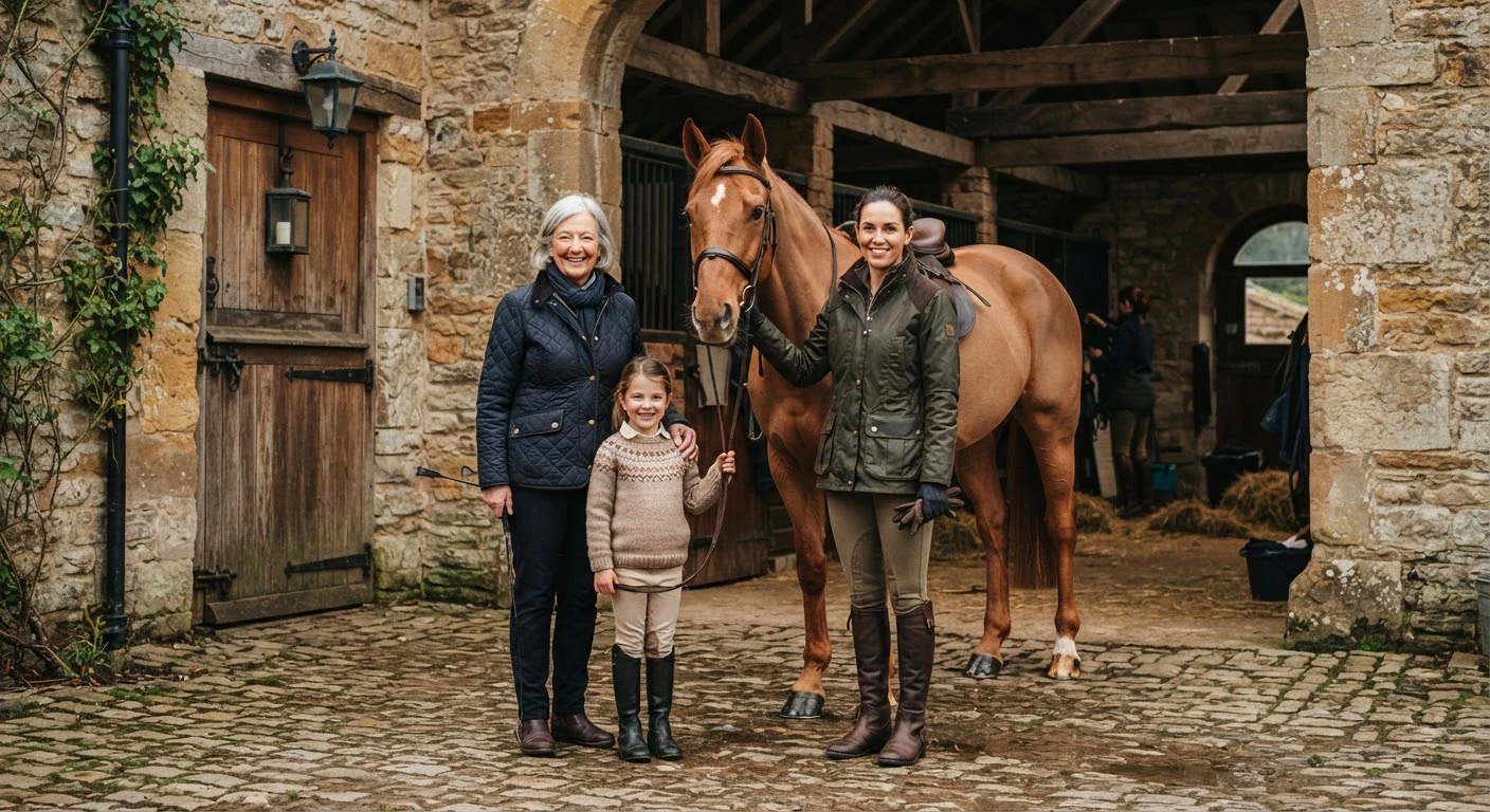 L'équipe du Les poneys du Farnier, centre équestre à Brives-Charensac